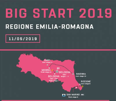 Start of Giro d'Italia 2019